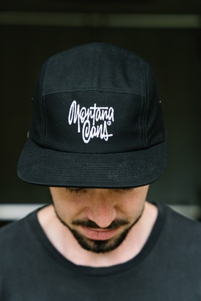 Montana 5-Panel Cap Shapiro Tag Black