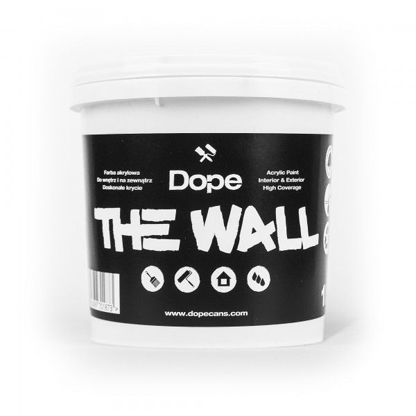 Dope the Wall Paint Black 1Liter