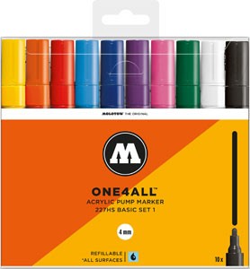 Molotow One4All 227 HS Marker 10er Set