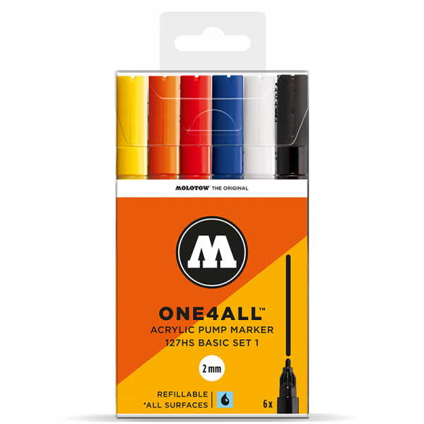 Molotow One4All 127 HS Marker 6er Set
