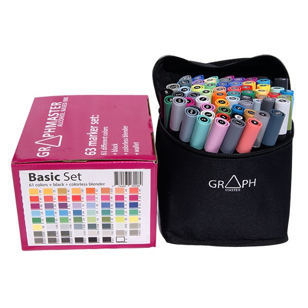 Graphmaster Twin Marker 63er Basic Set