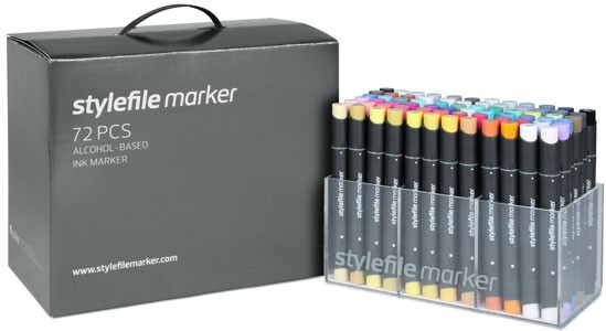 Stylefile Marker 72er Set