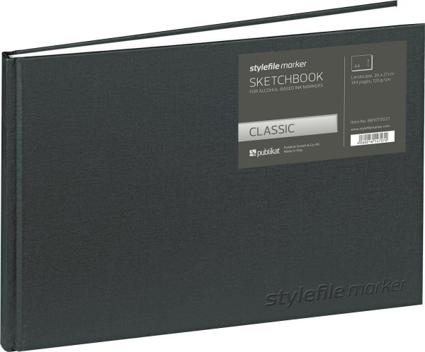 Stylefile Blackbook Classic A4 quer