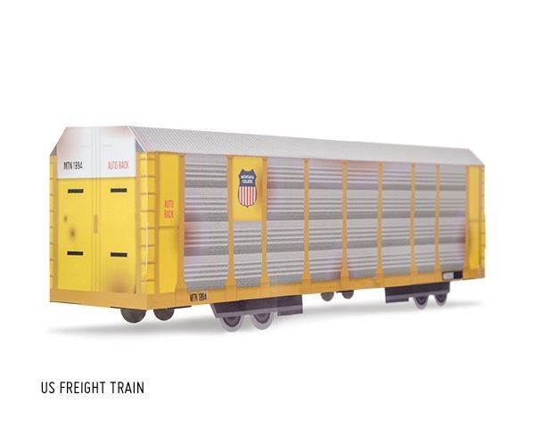 MTN Systems US Freight Train Faltpappzug