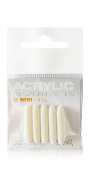 Montana Acrylic Tip Set 2mm Fine