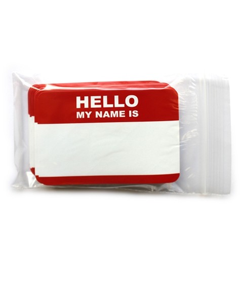 Hello My Name Is Sticker