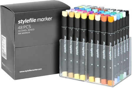 Stylefile Marker 48er Set