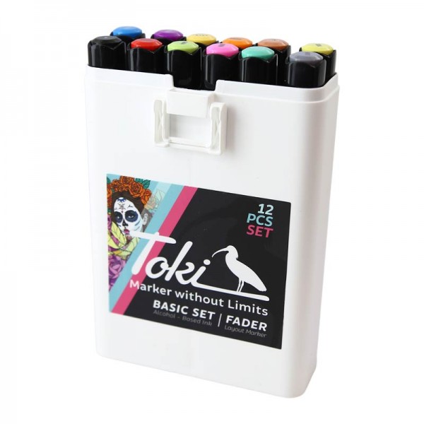 Toki Layoutmarker 12er Set Basic