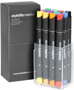 Stylefile Marker 12er Set