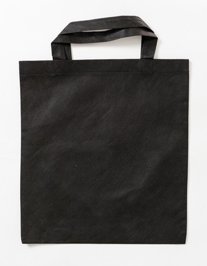 PP-Tragetasche kurze Henkel Black